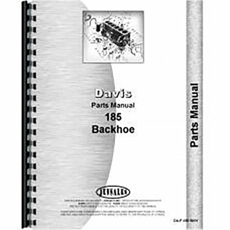AFTERMARKET New Parts Manual for Davis  Loader RAP70294